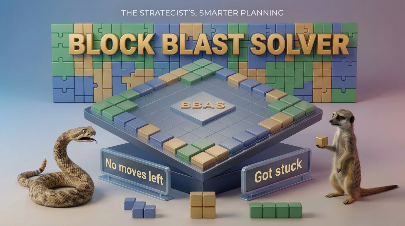 Got stuck in Block Blast
